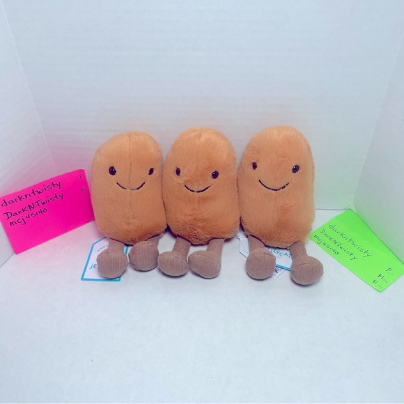 LAST ONE! 1 SINGLE BNWT JELLYCAT AMUSEABLE BEAN AUTHENTIC JELLYCAT SALES RECEIPT - Picture 9 of 16